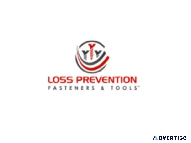 Loss prevention fasteners industrial tamper resistant fasteners