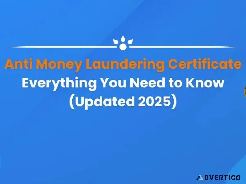 Anti money laundering certificate: everything you need to know (