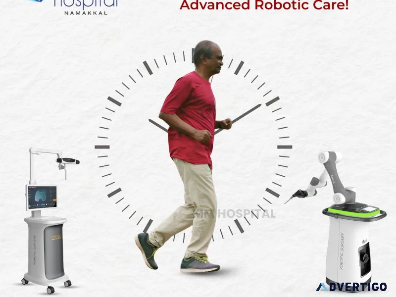 Fast track recovery with advanced robotic total knee replacement