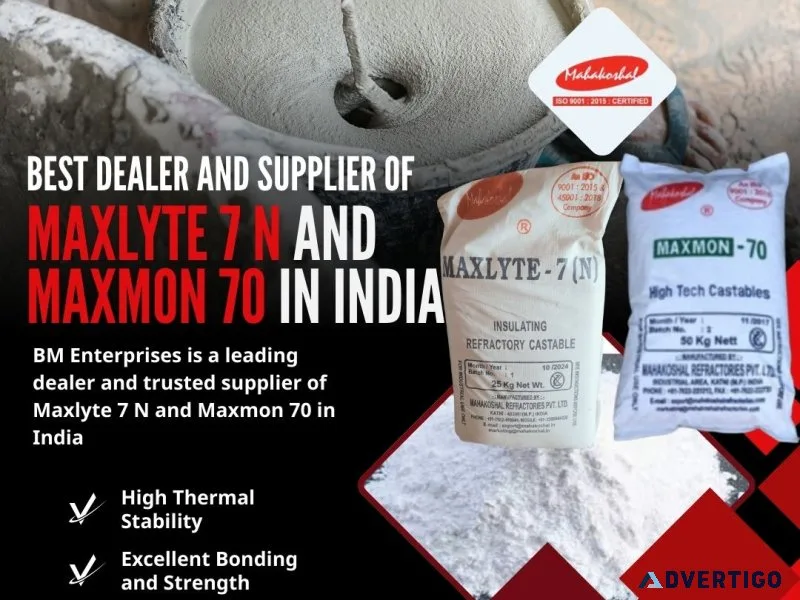 Best dealer and supplier of maxlyte 7 n and maxmon 70 in india