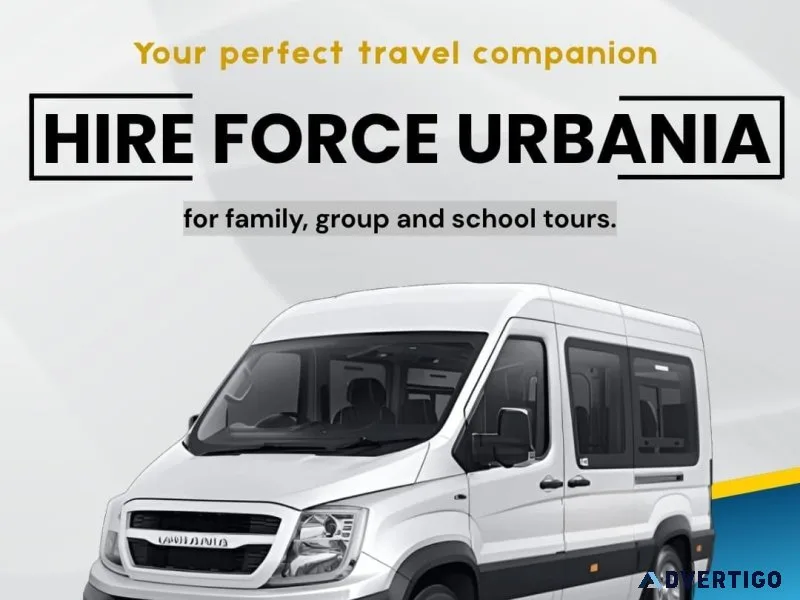 Force Urbania Rental Jaipur for Premium Travel Experience
