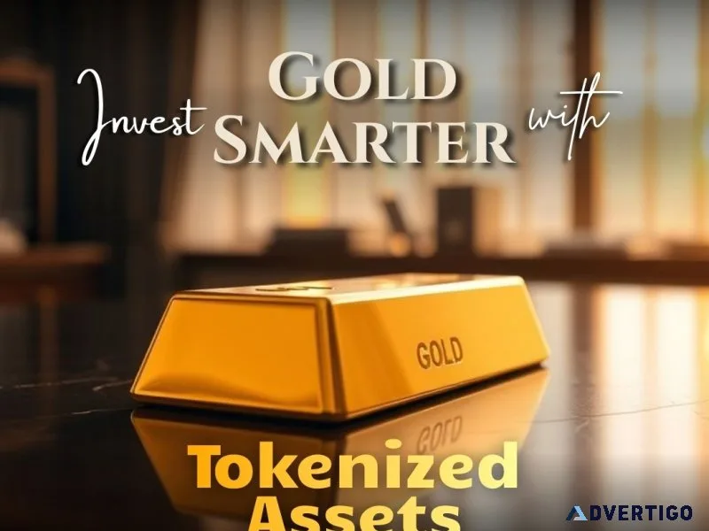 Invest in gold smarter with tokenized assets