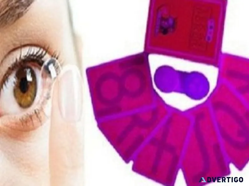 Buy invisible playing card contact lens with 50% discount offer