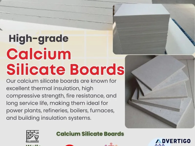 High-grade calcium silicate board supplier in jaipur