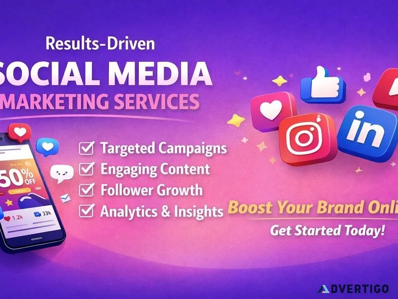 Results-driven social media marketing services