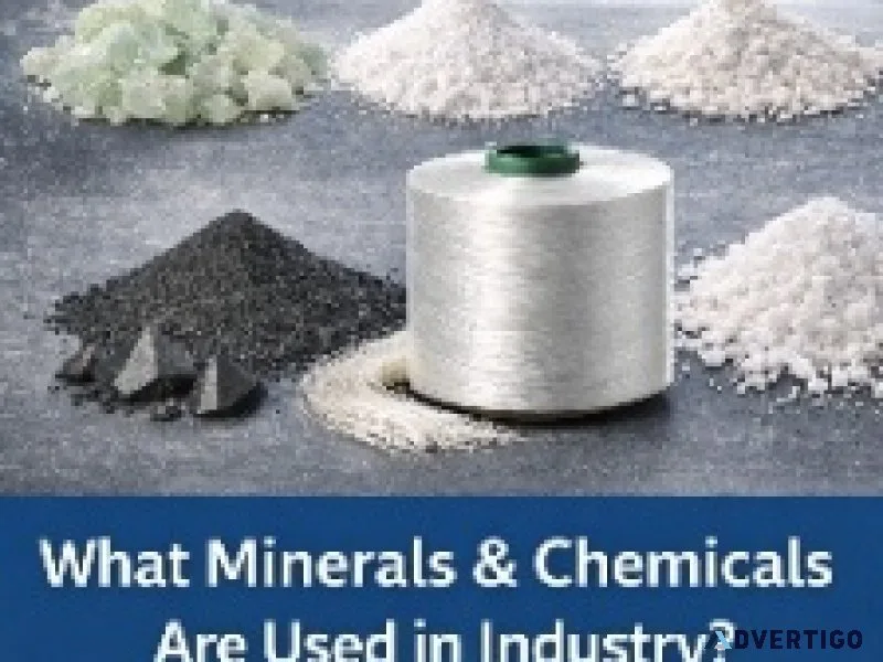 Premium minerals & chemicals for industry – get quote