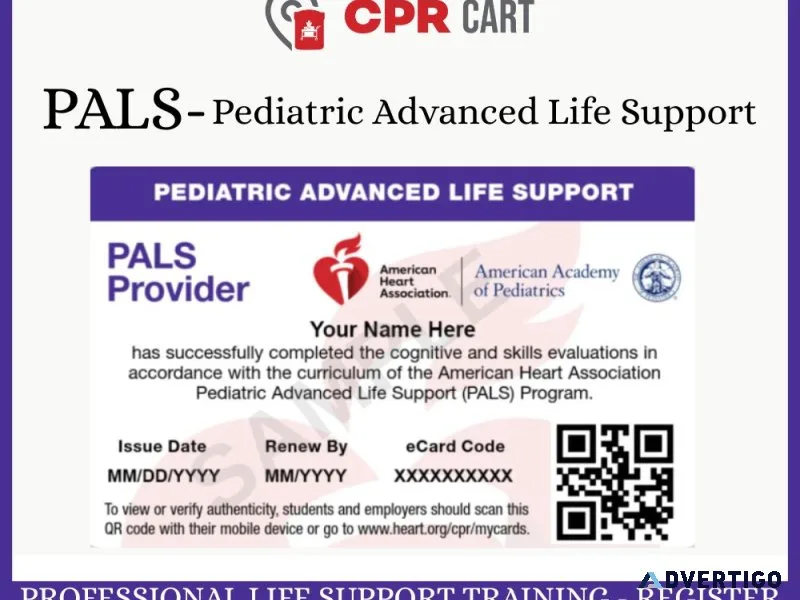 Same-day aha pals certification – online learning + skills test