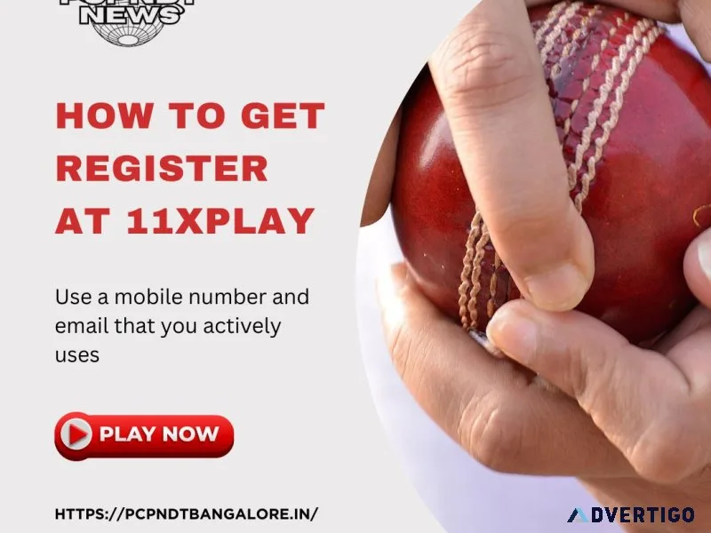 How to get register at 11xplay