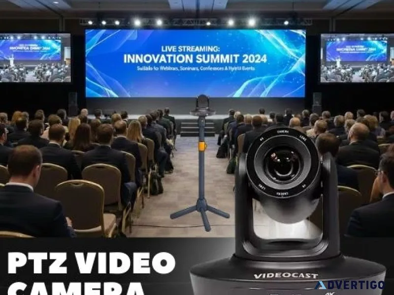 Videocast 4k 10x vc90a ptz video camera