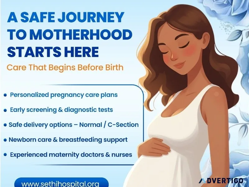Safe maternity care in gurgaon | sethi hospital sector 8