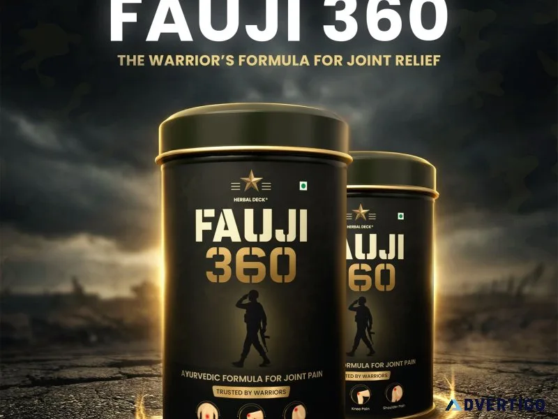Herbal deck fauji 360 – ayurvedic pain relief powder for joint &