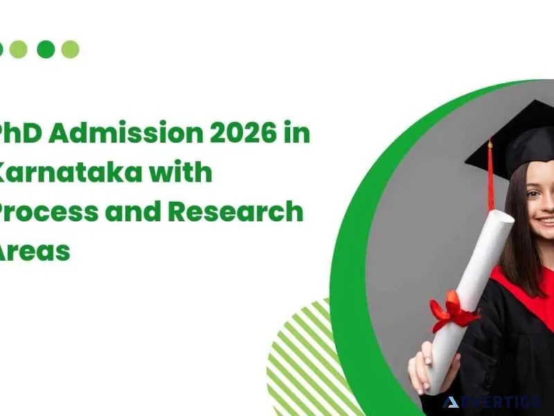Phd admission 2026 in karnataka with process and research areas