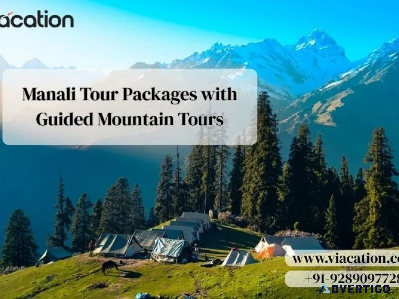 Manali tour packages with guided mountain tours