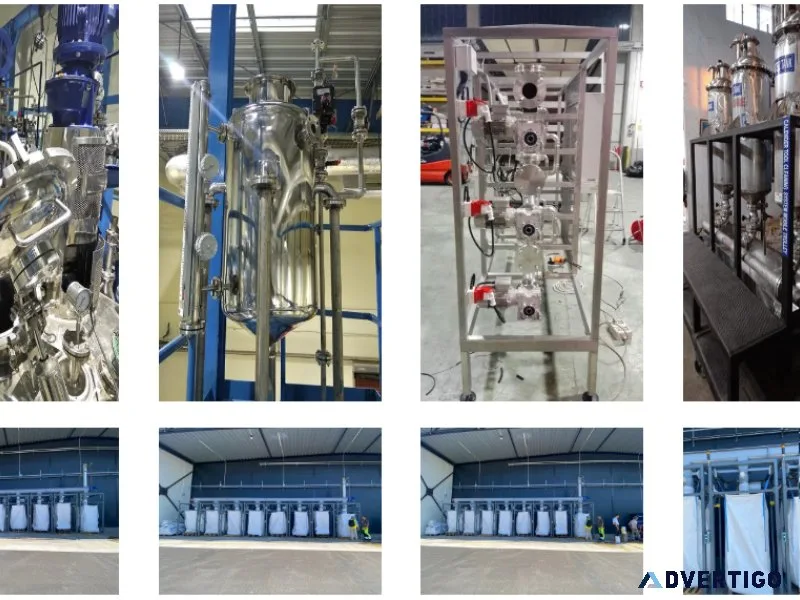 Process plant / equipments for industrial needs