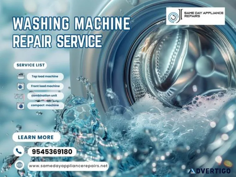 Looking for a reliable washing machine repair service?