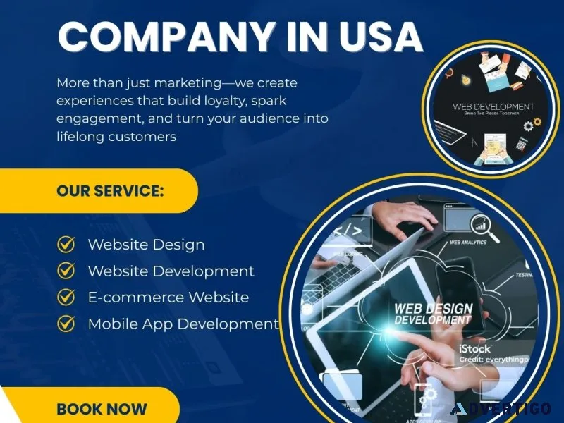 Trusted website development company in usa for business growth