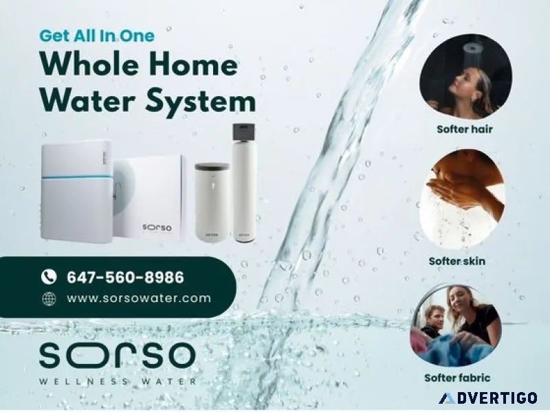 Whole home water filter & reverse osmosis system