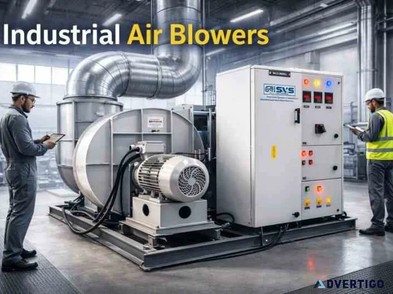 Most trusted manufacturer of industrial air blowers in india