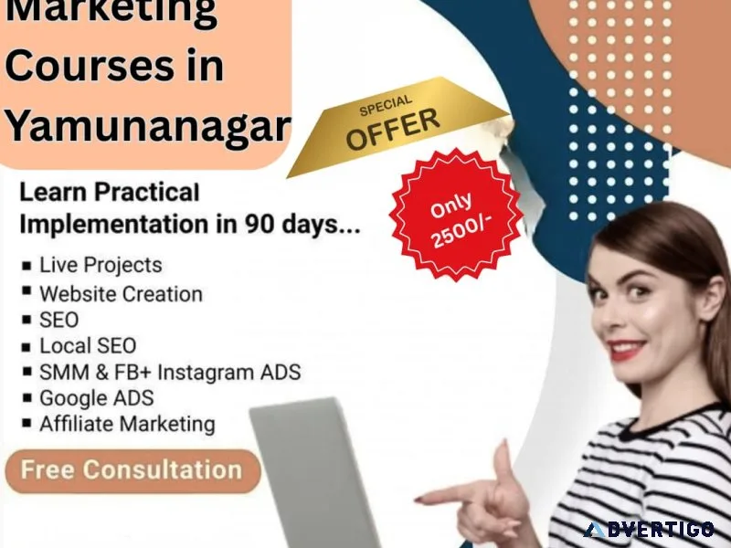 Digital marketing course in yamunanagar