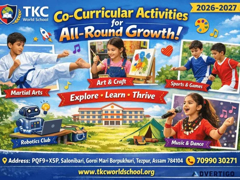 Co-curricular activities at tkc world school | holistic learnin