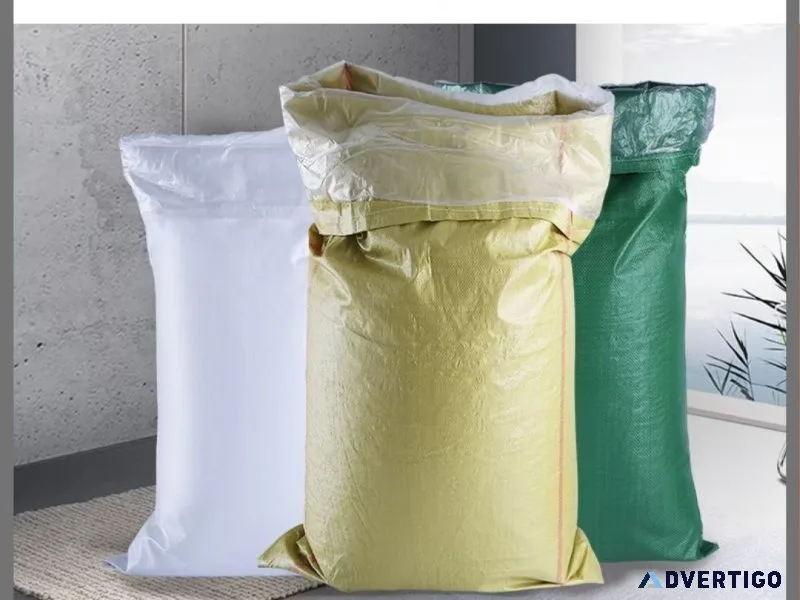 Pp woven bags for secure product protection