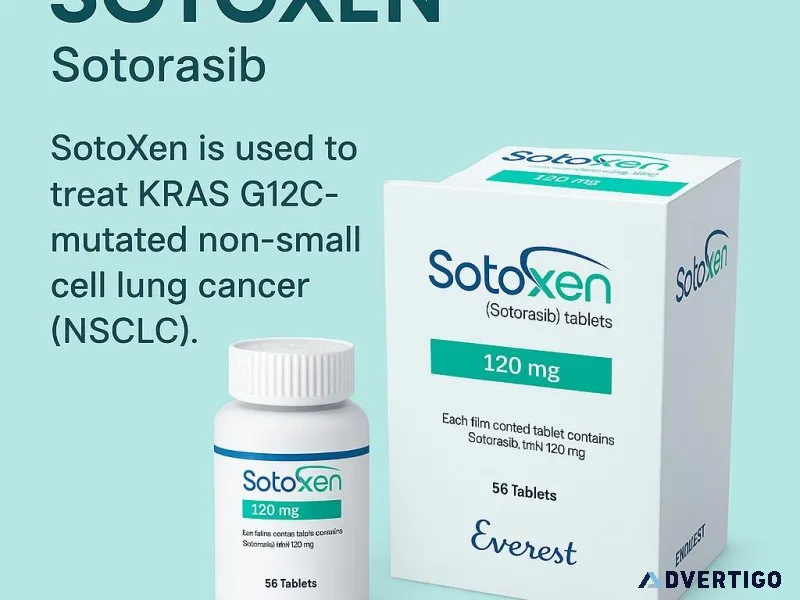 Treat non-small cell lung cancer with sotoxen 120mg capsule