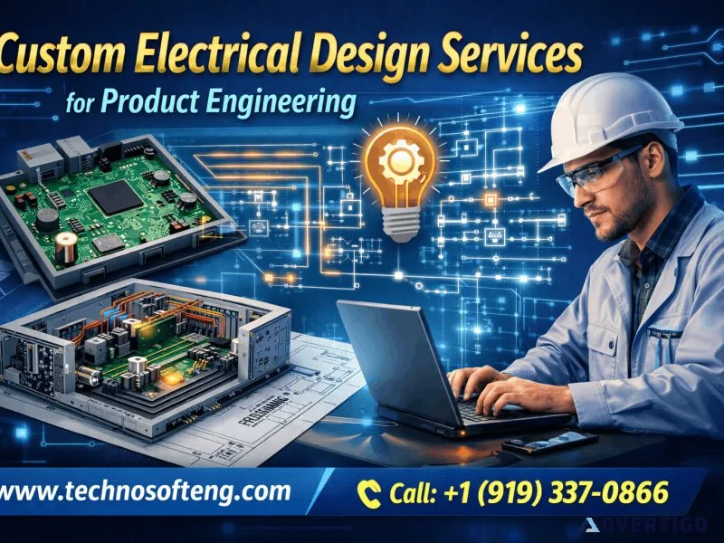 Custom electrical design services for product engineering