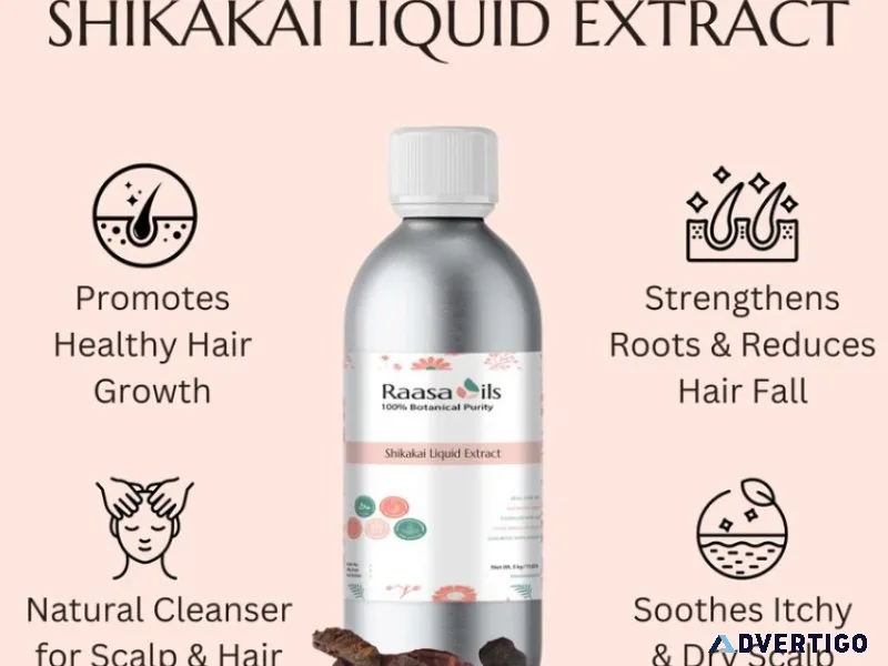 Shikakai liquid extract for cosmetic & beauty products