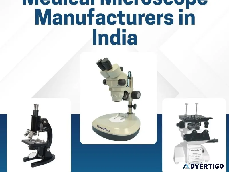 Medical microscope manufacturers in india