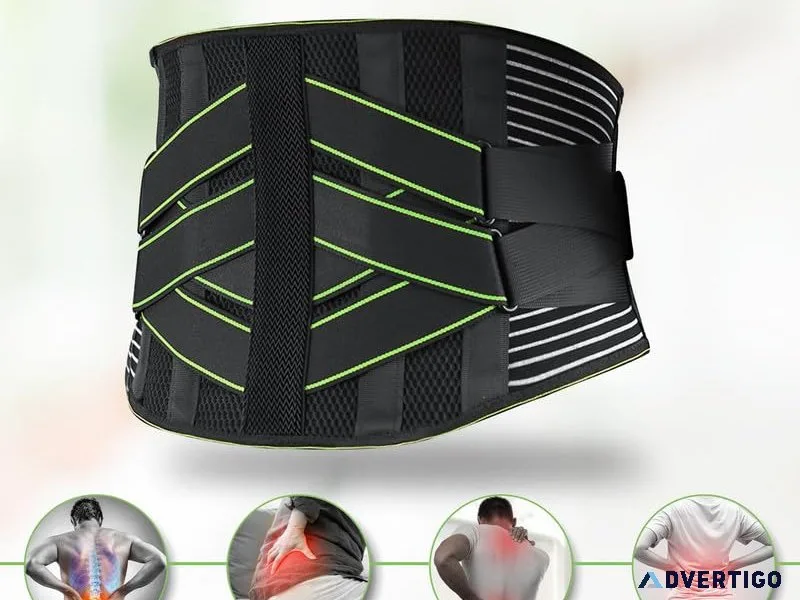 Lower back support belt – spineflex pro