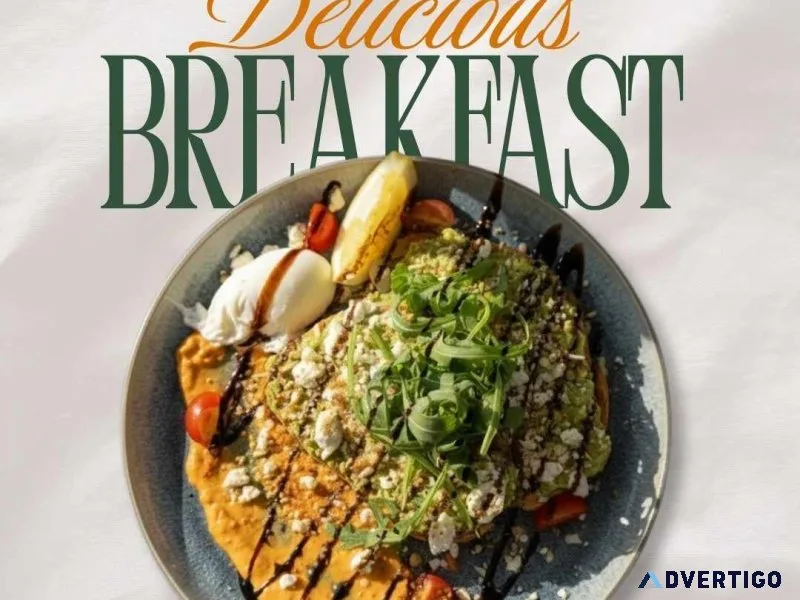 Fresh and healthy breakfast options at trail st cafe