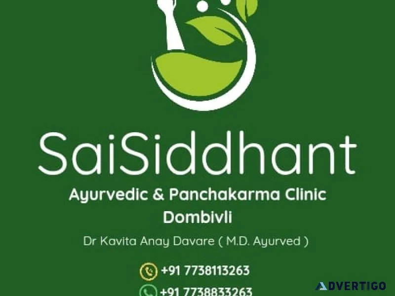 Sai siddhant ayurvedic & panchakarma clinic