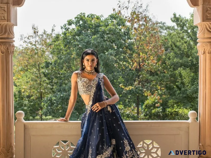 Royal blue elegance for timeless celebrations