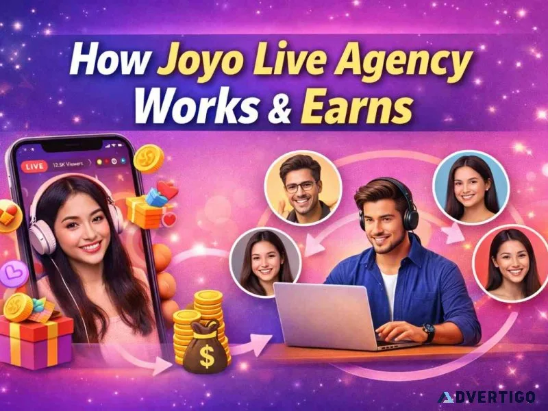 Joyo live app overview: how joyo live agency works & earns