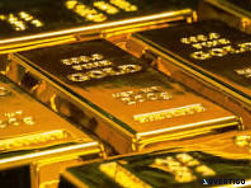 Gold bars and nuggets now available