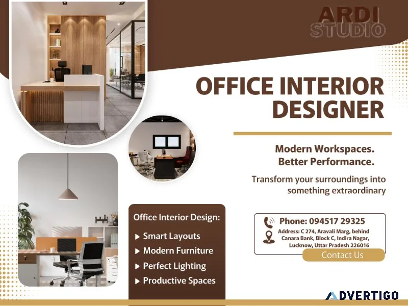 Office interior designer in lucknow