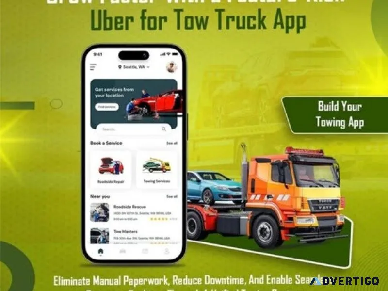 Tow truck app solution – smart on-demand towing services