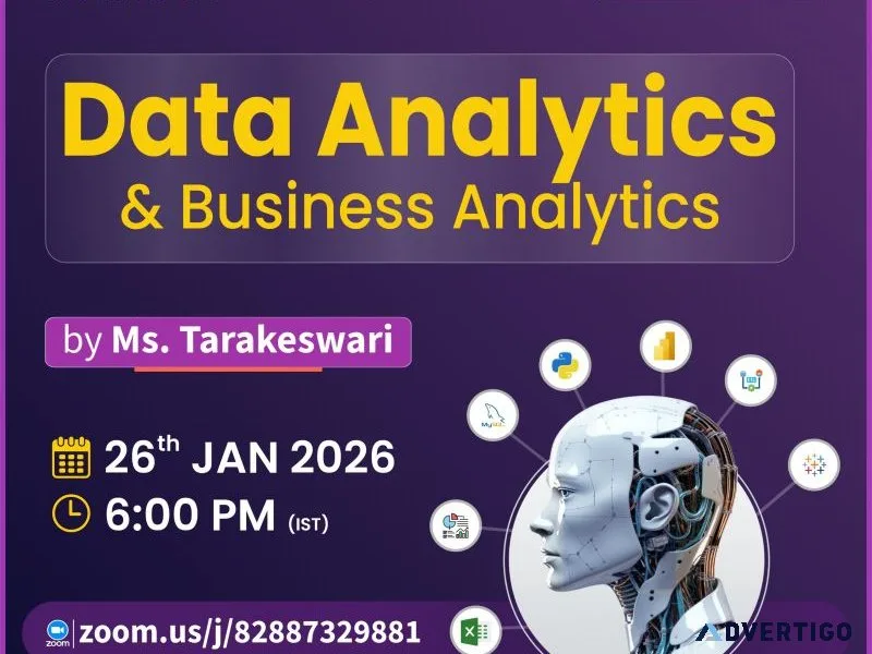 Data analytics course – transform data into insights