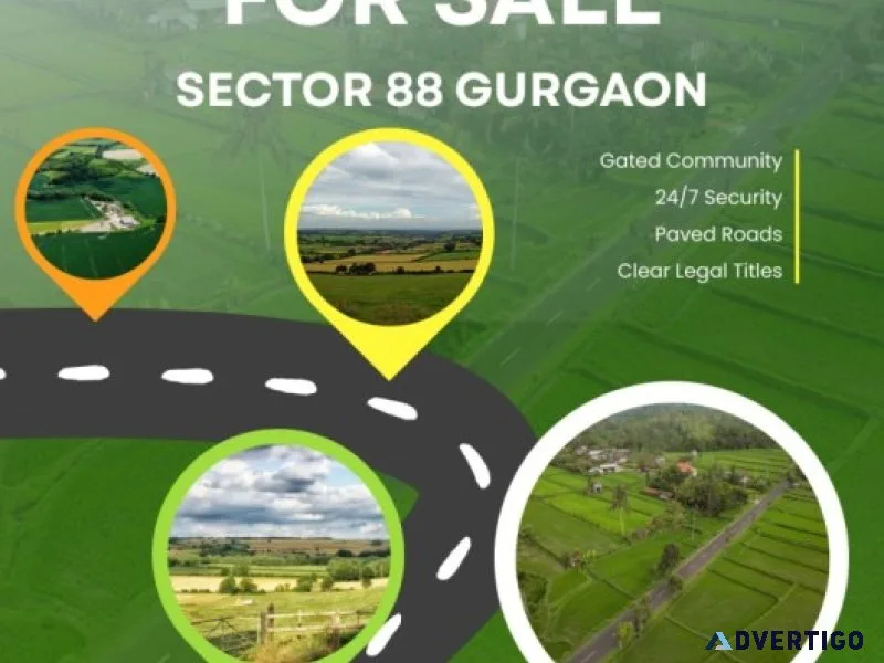 Residential plots in sector 88 gurgaon – prime location near dwa