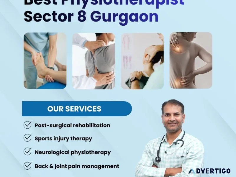 Best physiotherapist sector 8 gurgaon