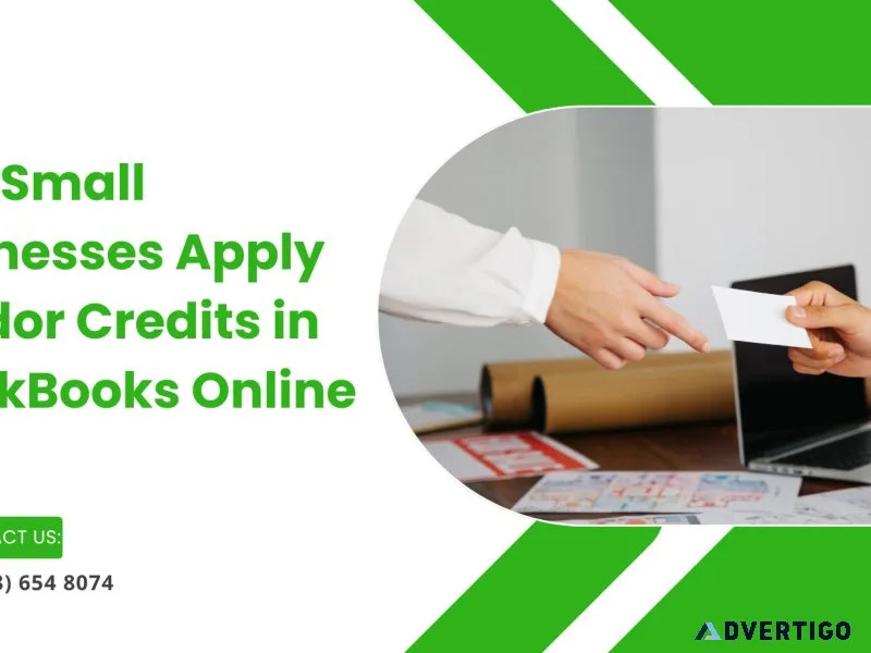 How small businesses apply vendor credits in quickbooks online