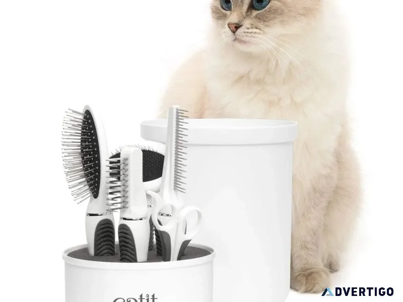 Home pet grooming tools for easy care