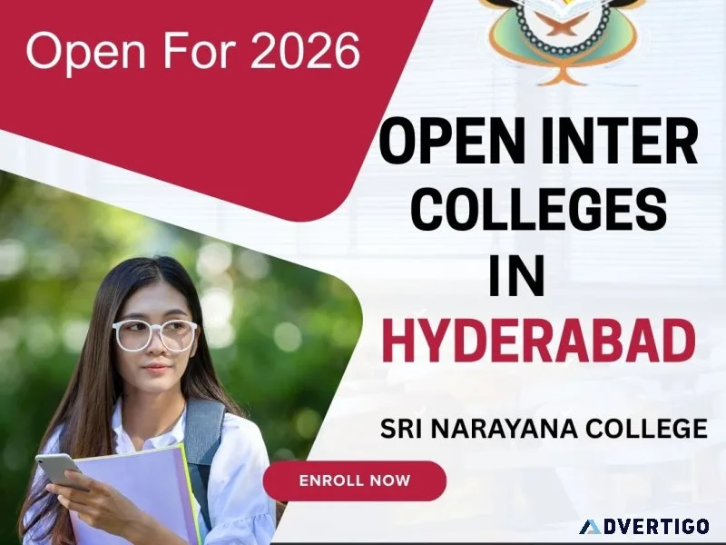 Top open inter colleges in hyderabad