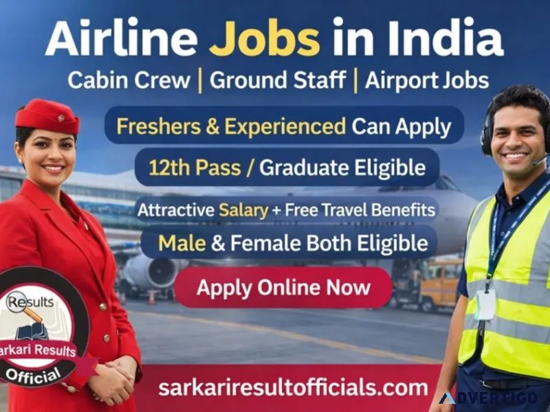Airline jobs in india