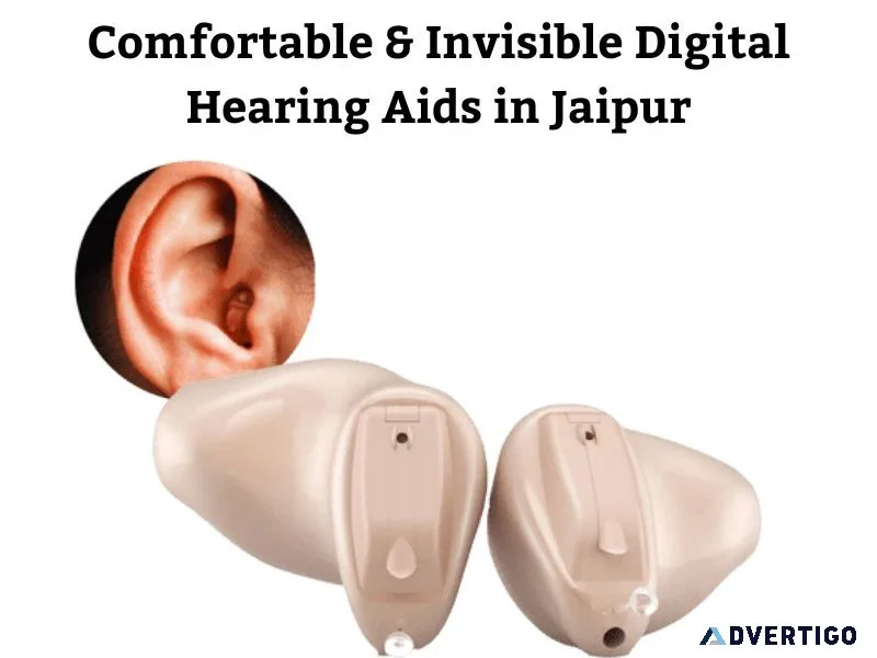 Comfortable & invisible digital hearing aids in jaipur