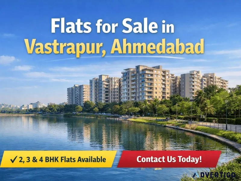 Apartments & flats for sale in vastrapur, ahmedabad