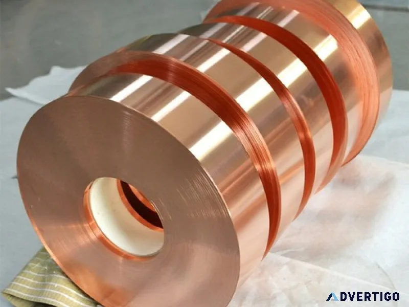 Trusted copper strip manufacturer serving indian industries