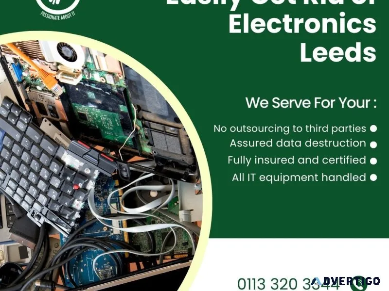 Easily get rid of electronics leeds