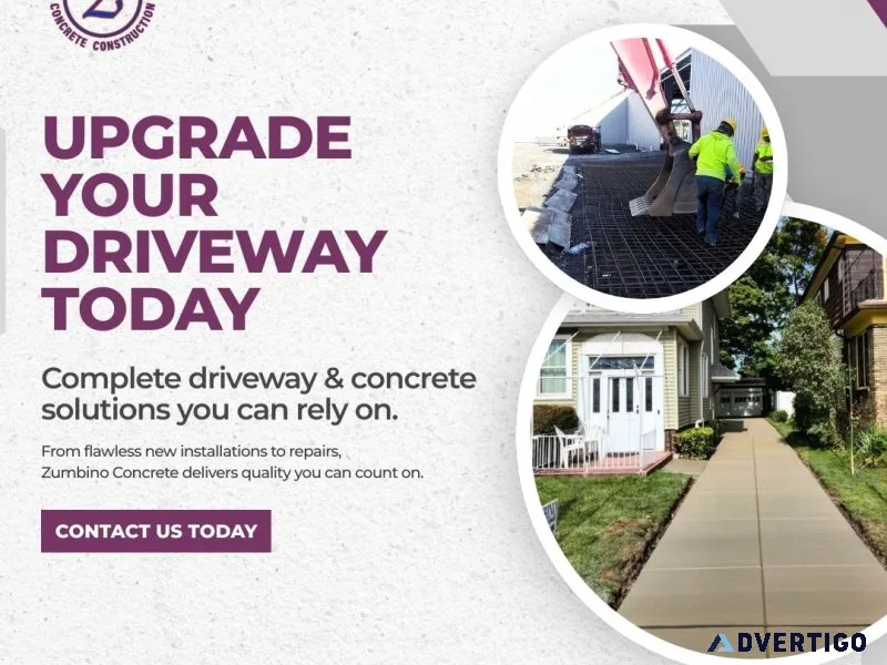 Reliable driveway and concrete solutions you can trust