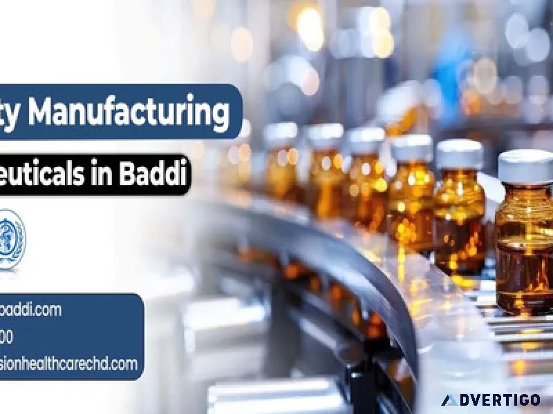 3rd party pharmaceutical manufacturing in baddi